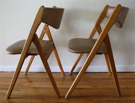 mid century modern folding chair|Mid Century Folding Chairs